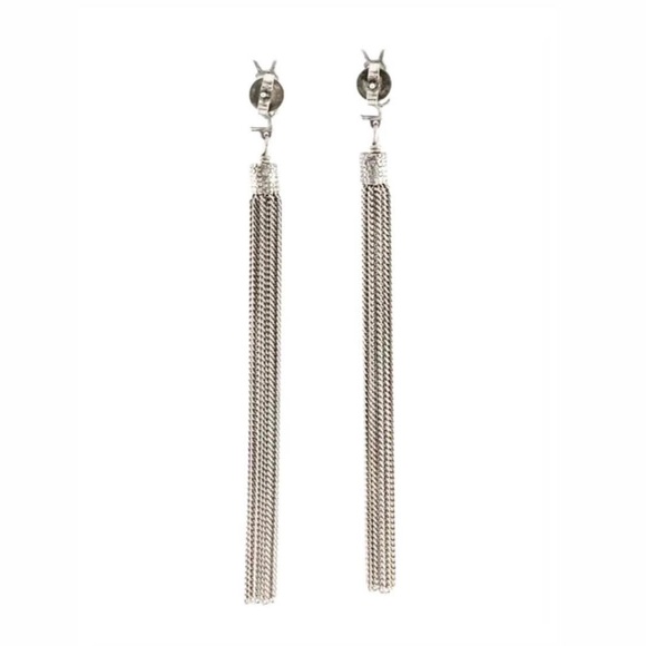 YSL TASSLE EARRINGS - Picture 2 of 8